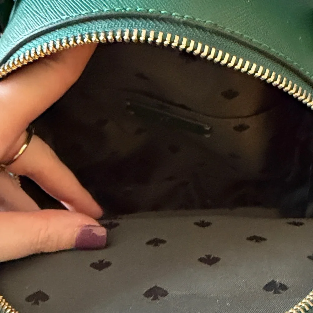 kate spade New York Green Mini Backpack Crossbody